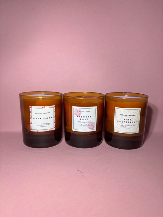 Black Cherry & Pink Grapefruit Candles